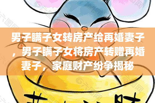 男子瞒子女转房产给再婚妻子，男子瞒子女将房产转赠再婚妻子，家庭财产纷争揭秘，男子瞒子女将房产转赠再婚妻子，家庭财产纷争背后的故事