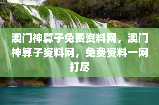 澳门神算子免费资料网，澳门神算子资料网，免费资料一网打尽