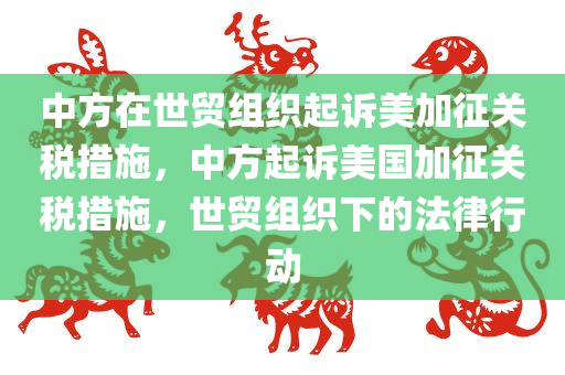 中方在世贸组织起诉美加征关税措施，中方起诉美国加征关税措施，世贸组织下的法律行动，中方在世贸组织对美加征关税措施采取法律行动，法律框架下的维权之路