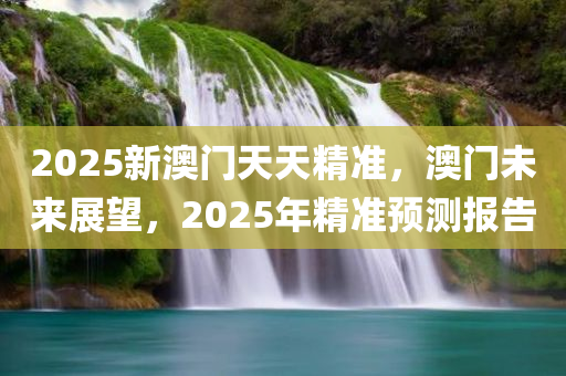 2025新澳门天天精准，澳门未来展望，2025年精准预测报告，澳门未来展望，迈向2025年的精准预测报告