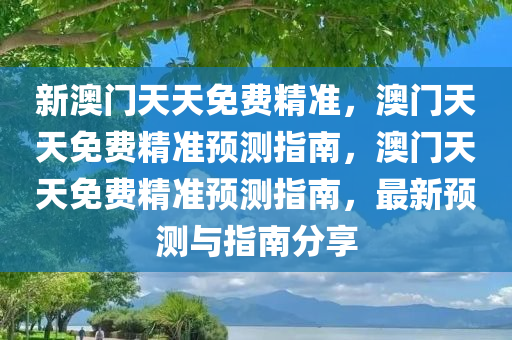 新澳门天天免费精准，澳门天天免费精准预测指南，澳门天天免费精准预测指南，最新预测与指南分享