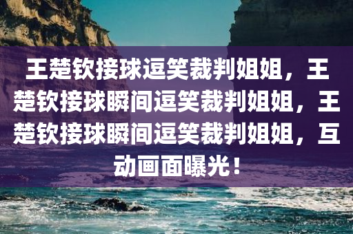 王楚钦接球逗笑裁判姐姐，王楚钦接球瞬间逗笑裁判姐姐，王楚钦接球瞬间逗笑裁判姐姐，互动画面曝光！