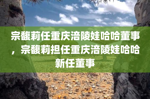 宗馥莉任重庆涪陵娃哈哈董事，宗馥莉担任重庆涪陵娃哈哈新任董事
