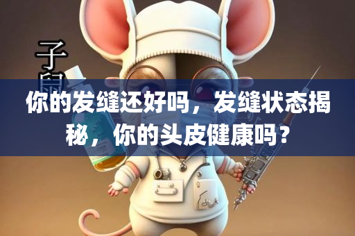你的发缝还好吗，发缝状态揭秘，你的头皮健康吗？，揭秘发缝状态，头皮健康你关注了吗？