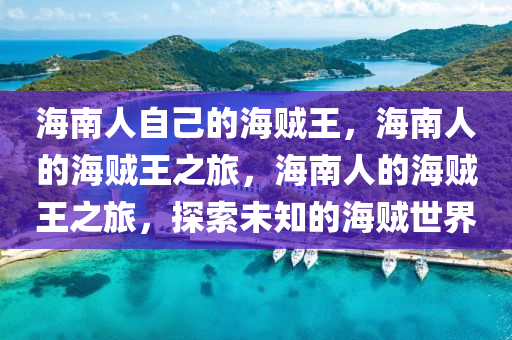海南人自己的海贼王，海南人的海贼王之旅，海南人的海贼王之旅，探索未知的海贼世界