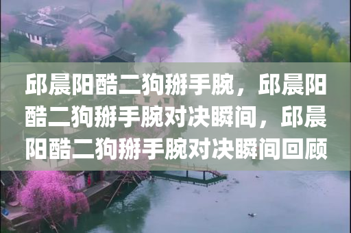 邱晨阳酷二狗掰手腕，邱晨阳酷二狗掰手腕对决瞬间，邱晨阳酷二狗掰手腕对决瞬间回顾