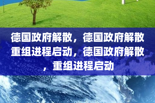 德国政府解散，德国政府解散重组进程启动，德国政府解散，重组进程启动
