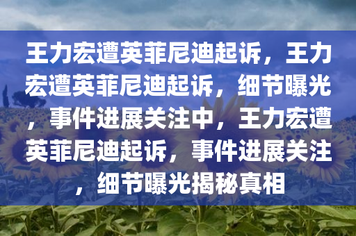 王力宏遭英菲尼迪起诉，王力宏遭英菲尼迪起诉，细节曝光，事件进展关注中，王力宏遭英菲尼迪起诉，事件进展关注，细节曝光揭秘真相
