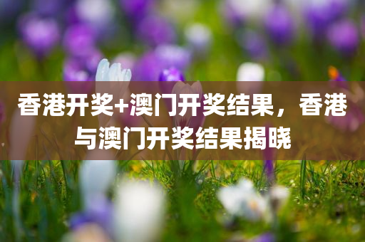 香港开奖+澳门开奖结果，香港与澳门开奖结果揭晓