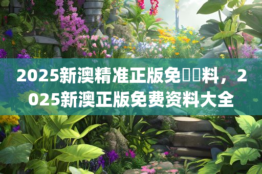 2025新澳精准正版免費資料，2025新澳正版免费资料大全