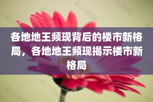 各地地王频现背后的楼市新格局，各地地王频现揭示楼市新格局