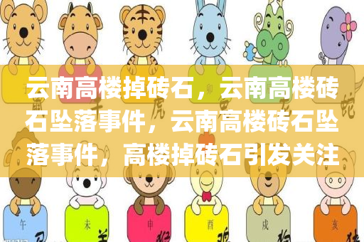 云南高楼掉砖石，云南高楼砖石坠落事件，云南高楼砖石坠落事件，高楼掉砖石引发关注