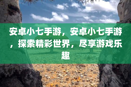 安卓小七手游，安卓小七手游，探索精彩世界，尽享游戏乐趣