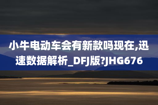 小牛电动车会有新款吗现在,迅速数据解析_DFJ版?JHG676