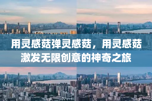 用灵感菇弹灵感菇，用灵感菇激发无限创意的神奇之旅