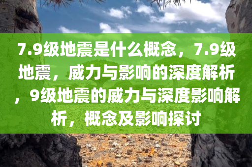 7.9级地震是什么概念，7.9级地震，威力与影响的深度解析，9级地震的威力与深度影响解析，概念及影响探讨