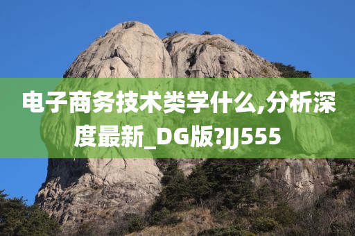 电子商务技术类学什么,分析深度最新_DG版?JJ555今晚必出三肖2025_2025新澳门精准免费提供·精确判断