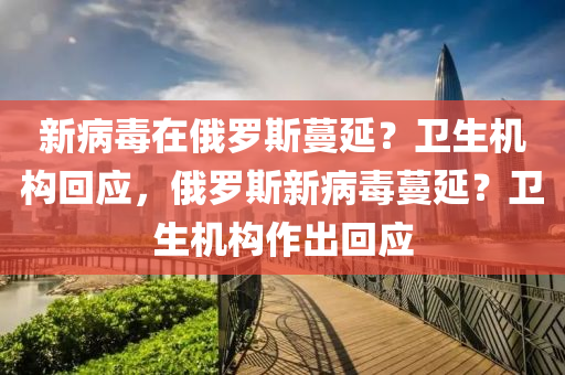 新病毒在俄罗斯蔓延？卫生机构回应，俄罗斯新病毒蔓延？卫生机构作出回应，俄罗斯新病毒蔓延情况揭秘，卫生机构作出回应