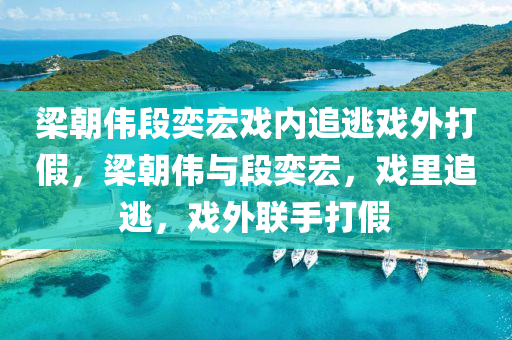 梁朝伟段奕宏戏内追逃戏外打假，梁朝伟与段奕宏，戏里追逃，戏外联手打假