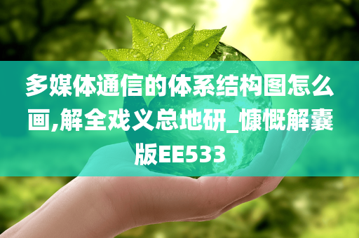 多媒体通信的体系结构图怎么画,解全戏义总地研_慷慨解囊版EE533