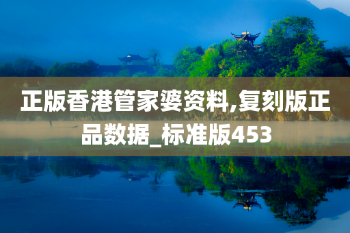 正版香港管家婆资料,复刻版正品数据_标准版453