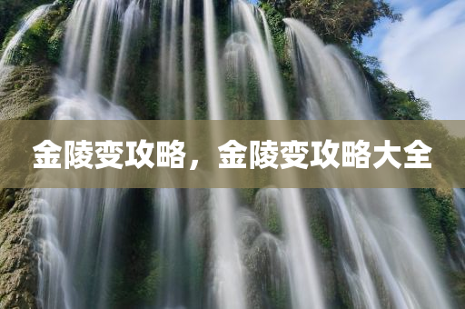 金陵变攻略，金陵变攻略大全