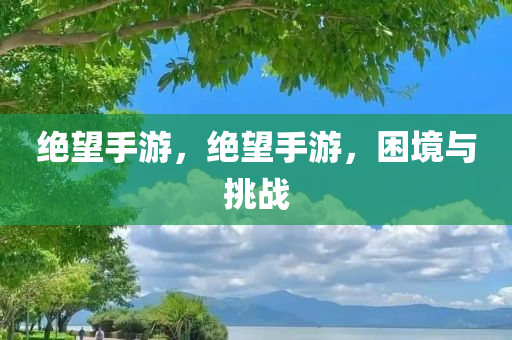 绝望手游，绝望手游，困境与挑战