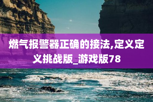 燃气报警器正确的接法,定义定义挑战版_游戏版78