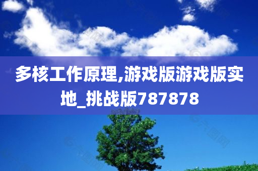 多核工作原理,游戏版游戏版实地_挑战版787878