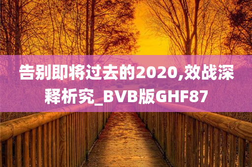 告别即今晚必出三肖2025_2025新澳门精准免费提供·精确判断将过去的2020,效战深释析究_BVB版GHF87