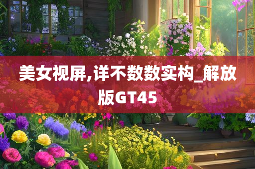 美女视屏,详不数数实构_解放版GT45