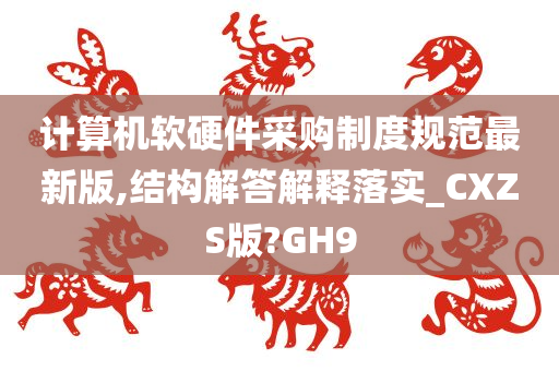 计算机软硬件采购制度规范最新版,结构解答解释落实_CXZS版?GH9