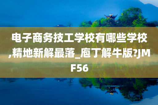 电子商务技工学校有哪些学校,精地新解最落_庖丁解牛版?JMF56