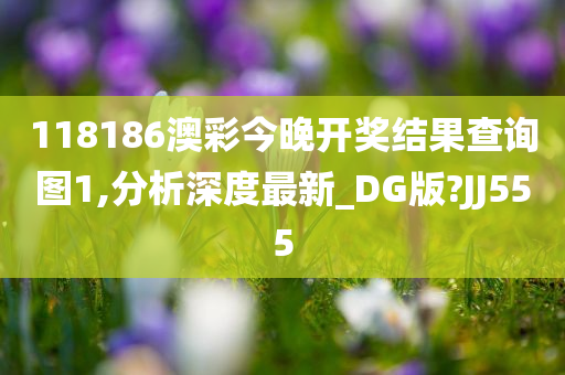 118186澳彩今晚开奖结果查询图1,分析深度最新_DG版?JJ555
