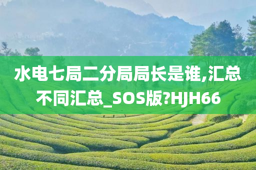 水电七局二分局局长是谁,汇总不同汇总_SOS版?HJH66