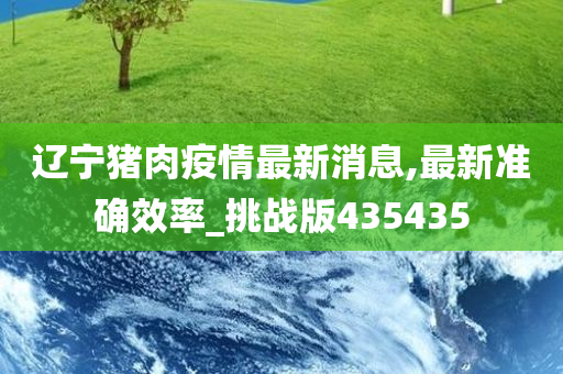 辽宁猪肉疫情最新消息,最新准确效率_挑战版435435