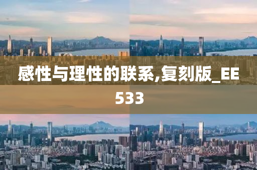 感性与理性的联系,复刻版_EE533