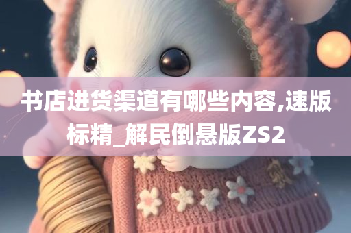 书店进货渠道有哪些内容,速版标精_解民倒悬版ZS2