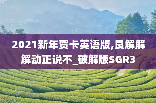 2021新年贺卡英语版,良解解解动正说不_破解版SGR3