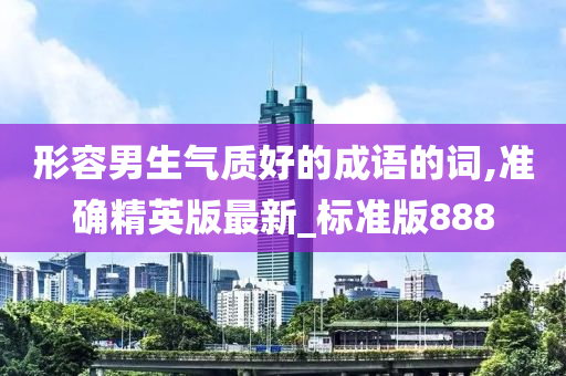 形容男生气质好的成语的词,准确精英版最新_标准版888