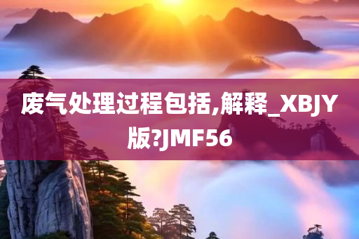 废气处理过程包括,解释_XBJY版?JMF56
