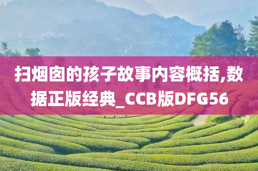 扫烟囱的孩子故事内容概括,数据正版经典_CCB版DFG56