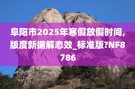 阜阳市2025年寒假放假时间,版度新据解态效_标准版?NF8786