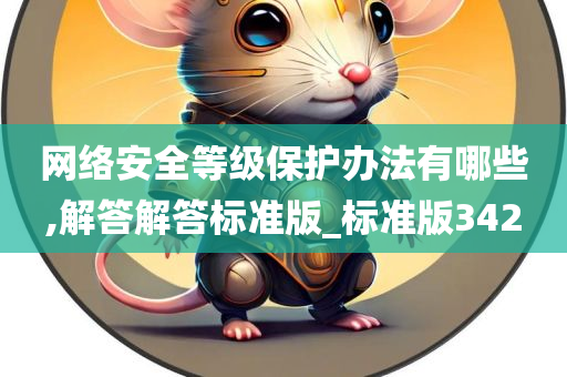 网络安全等级保护办法有哪些,解答解答标准版_标准版342