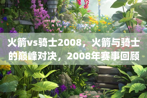 火箭vs骑士2008，火箭与骑士的巅峰对决，2008年赛事回顾