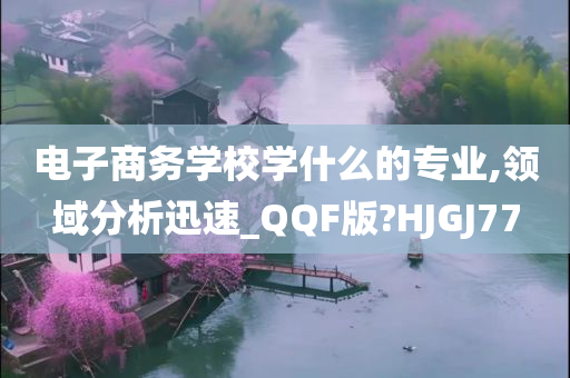 电子商务学校学什么的专业,领域分析迅速_QQF版?HJGJ77
