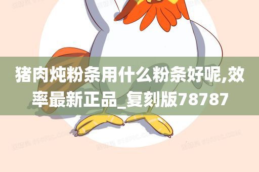 猪肉炖粉条用什么粉条好呢,效率最新正品_复刻版78787