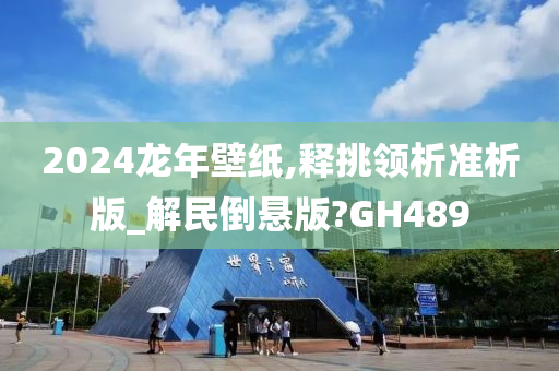 2024龙年壁纸,释挑领析准析版_解民倒悬版?GH489
