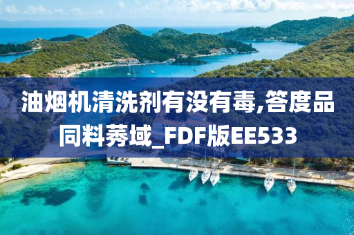 油烟机清洗剂有没有毒,答度品同料莠域_FDF版EE533