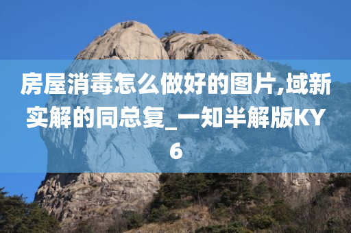 房屋消毒怎么做好的图片,域新实解的同总复_一知半解版KY6